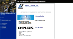 Desktop Screenshot of deltatsalesinc.com