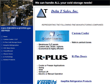 Tablet Screenshot of deltatsalesinc.com